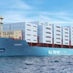 Tàu Maersk vận chuyển hàng hóa quốc tế - Biên tập bởi LN247