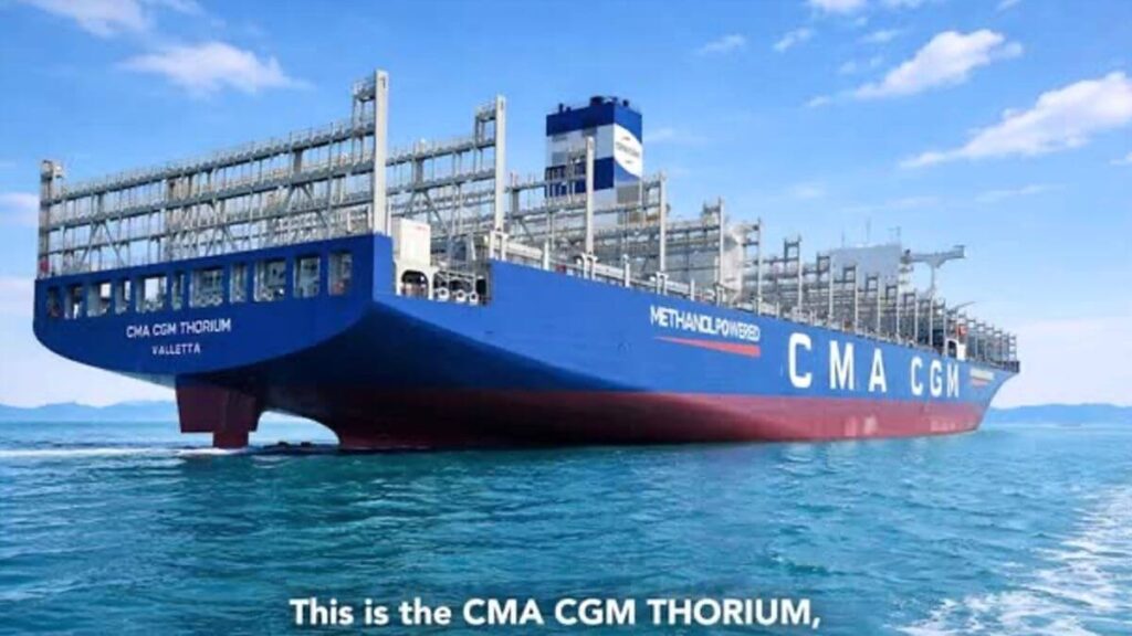 CMA CGM đưa tàu container methanol 13.000 TEU vào khai thác