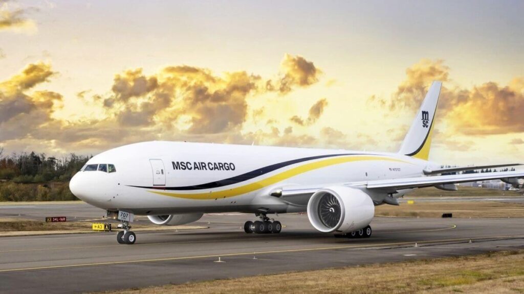 MSC Air Cargo tăng tốc đội bay với 777F thứ hai tại châu Âu