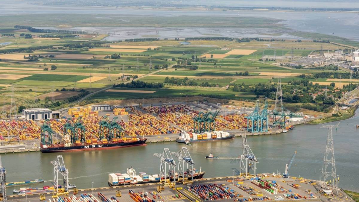 Đình công lan rộng, cảng Antwerp tê liệt vận tải biển