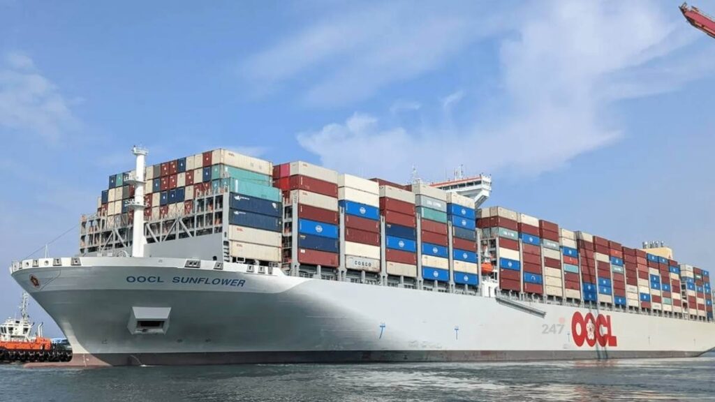 OOCL Sunflower mất 32 container giữa Thái Bình Dương, báo động rủi ro hàng hải