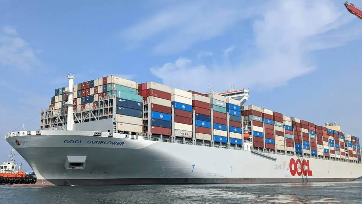OOCL Sunflower mất 32 container giữa Thái Bình Dương, báo động rủi ro hàng hải