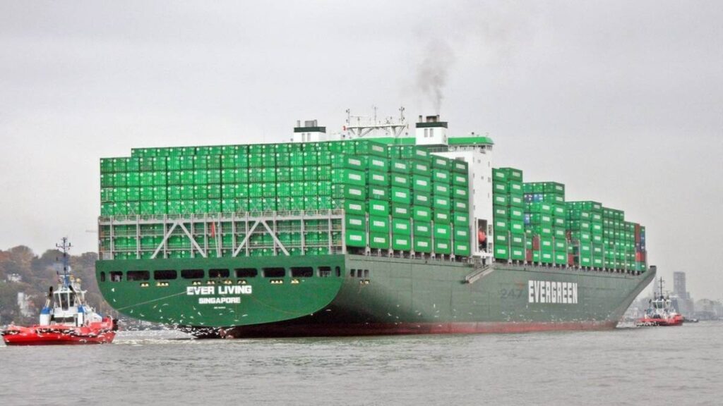 Evergreen, Cosco dừng tuyến Á – Trung Đông