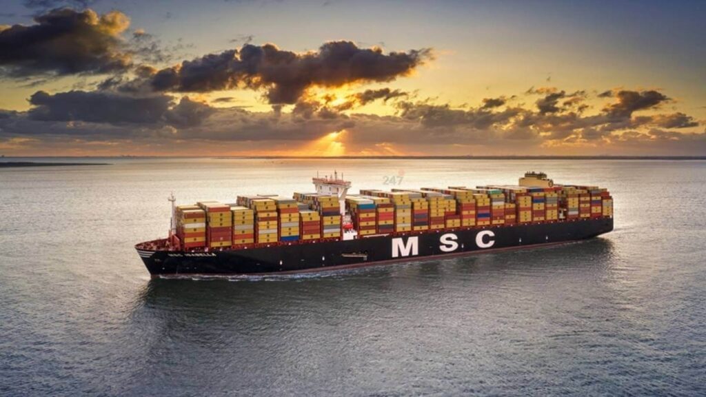 MSC chấm dứt hành trình hàng đến Vịnh Ả Rập