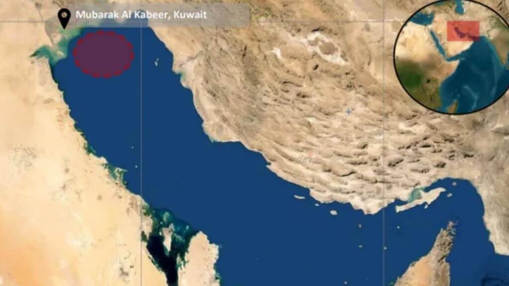 Nổ lớn trên tàu chở dầu ngoài khơi Kuwait