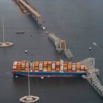 Tàu container Dali va chạm cầu Francis Scott Key tại Baltimore gây sập cầu năm 2024