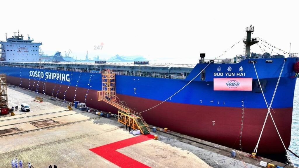 Cosco Bulk mở tuyến container đầu tiên