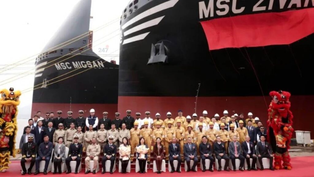 MSC chạm mốc 1.000 tàu container toàn cầu