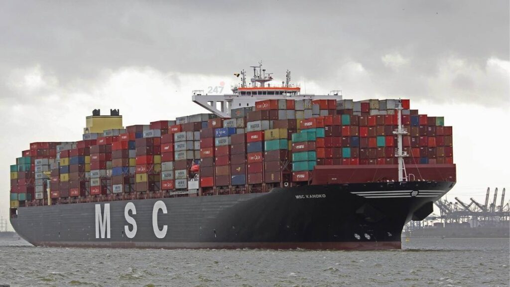 MSC điều chỉnh tuyến Á – Mỹ từ tháng 05/2026