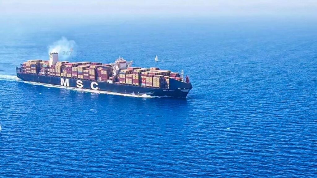 Tàu MSC bị flotilla vây giữa Địa Trung Hải