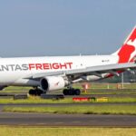 Qantas Freight Airbus A330-200 freighter vận chuyển hàng hóa trên tuyến Sydney – Thượng Hải – Singapore