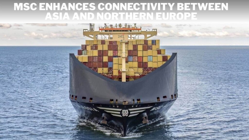 MSC điều chỉnh tuyến Á – Bắc Âu từ tháng 04-2026