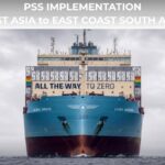 Maersk áp dụng phụ phí mùa cao điểm PSS tuyến Viễn Đông Châu Á đi Bờ Đông Nam Mỹ từ ngày 21/05/2026 với mức USD 1,000/container.