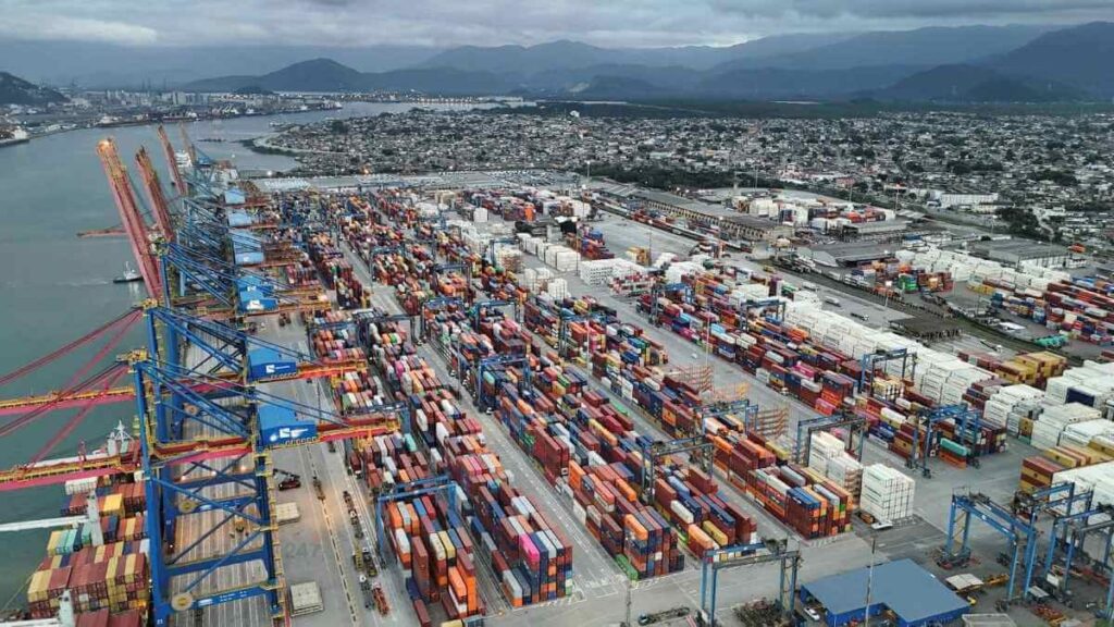 Brazil mở cửa đấu thầu terminal container lớn nhất cảng Santos