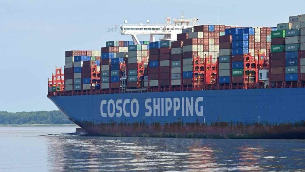 COSCO khôi phục tuyến SKX1 Singapore – Kolkata