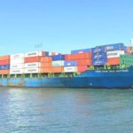 Tàu container CMA CGM San Antonio di chuyển tại eo biển Hormuz giữa căng thẳng an ninh hàng hải Trung Đông