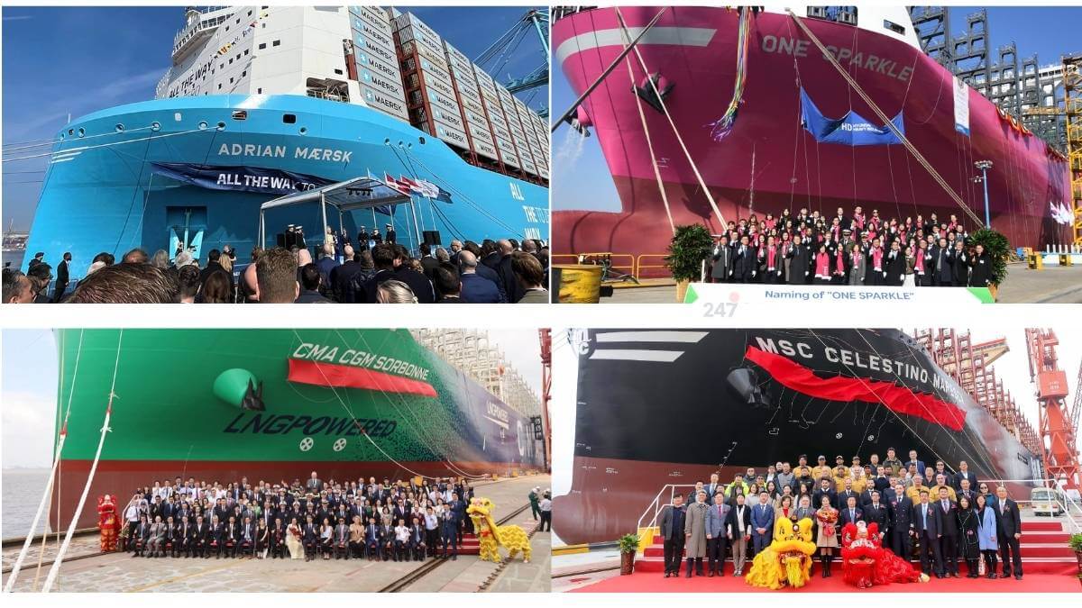 Tàu container mới được đưa vào khai thác giữa lo ngại dư cung toàn cầu