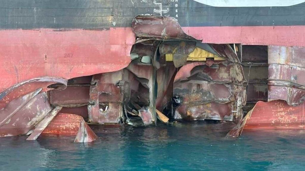 Tàu MSC Sariska V Bị Tấn Công Ngoài Khơi Iraq
