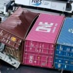 4 container từ tàu COSCO Hope rơi trúng tàu tiếp nhiên liệu tại cảng Antwerp