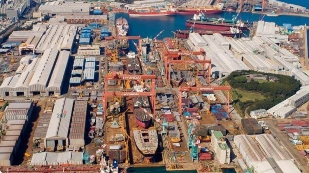 Hàn Quốc triển khai kế hoạch đầu tư 150 tỷ USD vào ngành đóng tàu Mỹ
