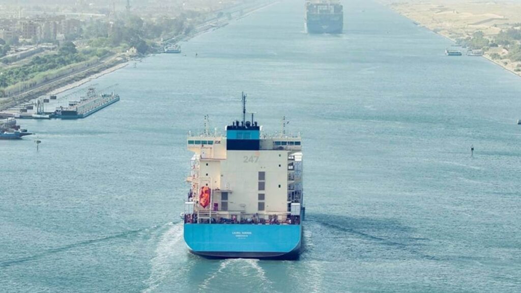 Maersk mở rộng khôi phục tuyến Biển Đỏ qua Kênh đào Suez